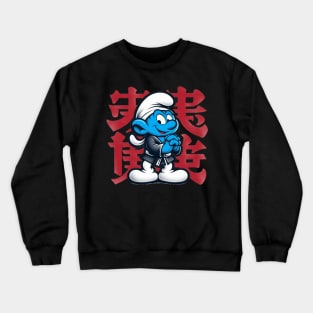 Asian Smurf Crewneck Sweatshirt